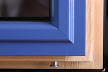 Aluminium Clad Timber Window with paint finish