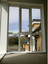 Full height bedroom window