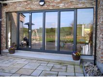 Aluminium Timber Folding Door