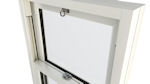 Sliding Sash Tilt & Slide Timber Window Inside View Close Up