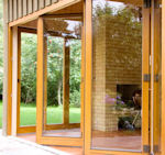 Folding Door - Stain Factory Finish