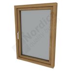 Hardwood outward opening Aluminium composite casement window